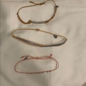3 pura Vida bracelets